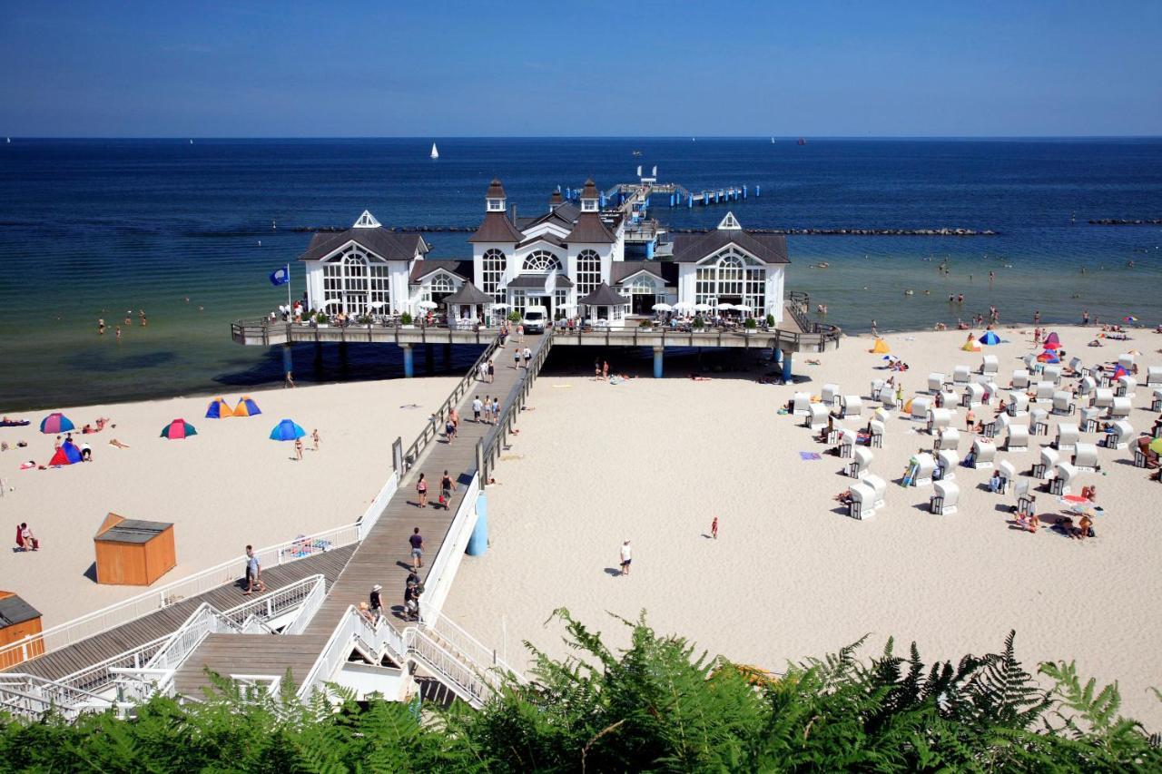 Schoene Ferienwohnungen Mit Kamin Im Ostseebad Sellin Exteriör bild